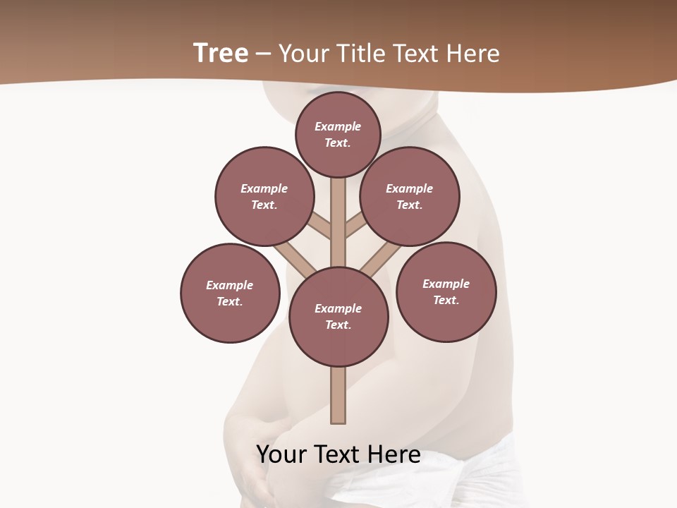 Augen Junge Blond PowerPoint Template