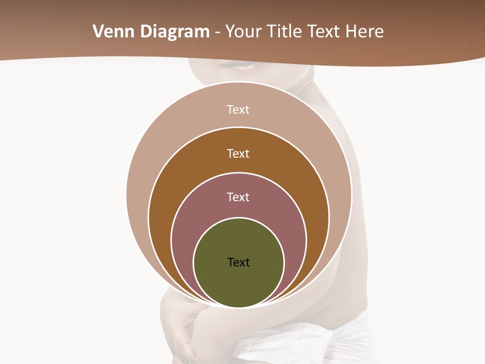 Augen Junge Blond PowerPoint Template