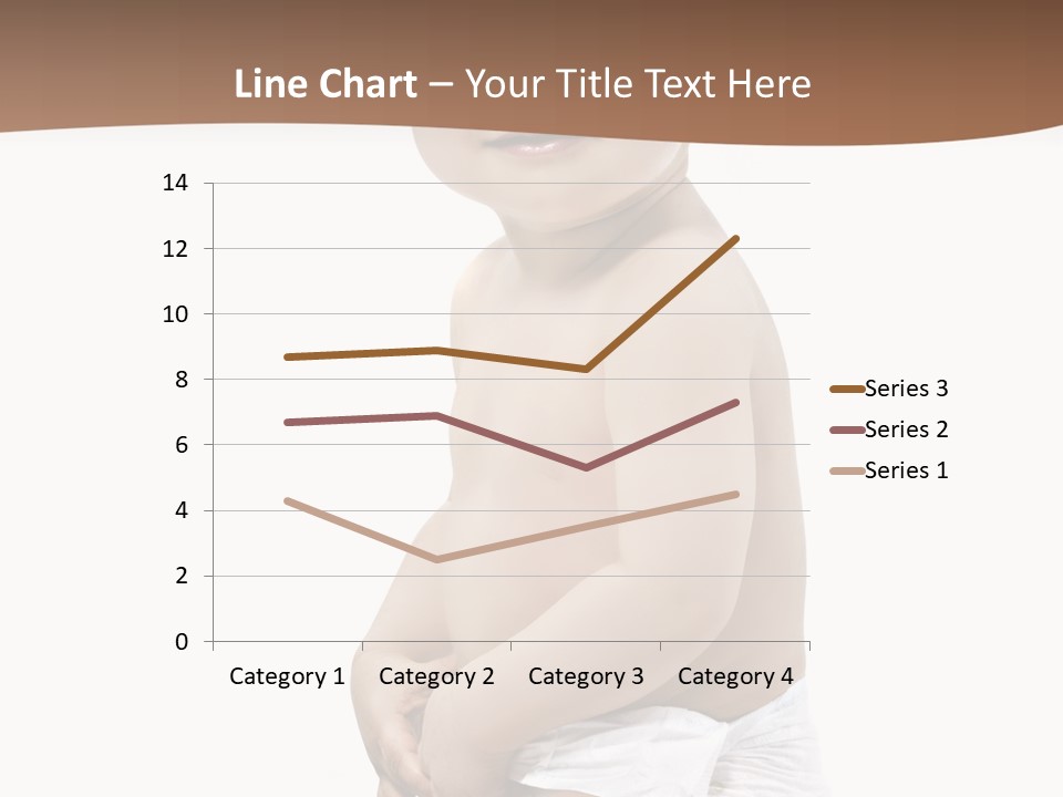 Augen Junge Blond PowerPoint Template