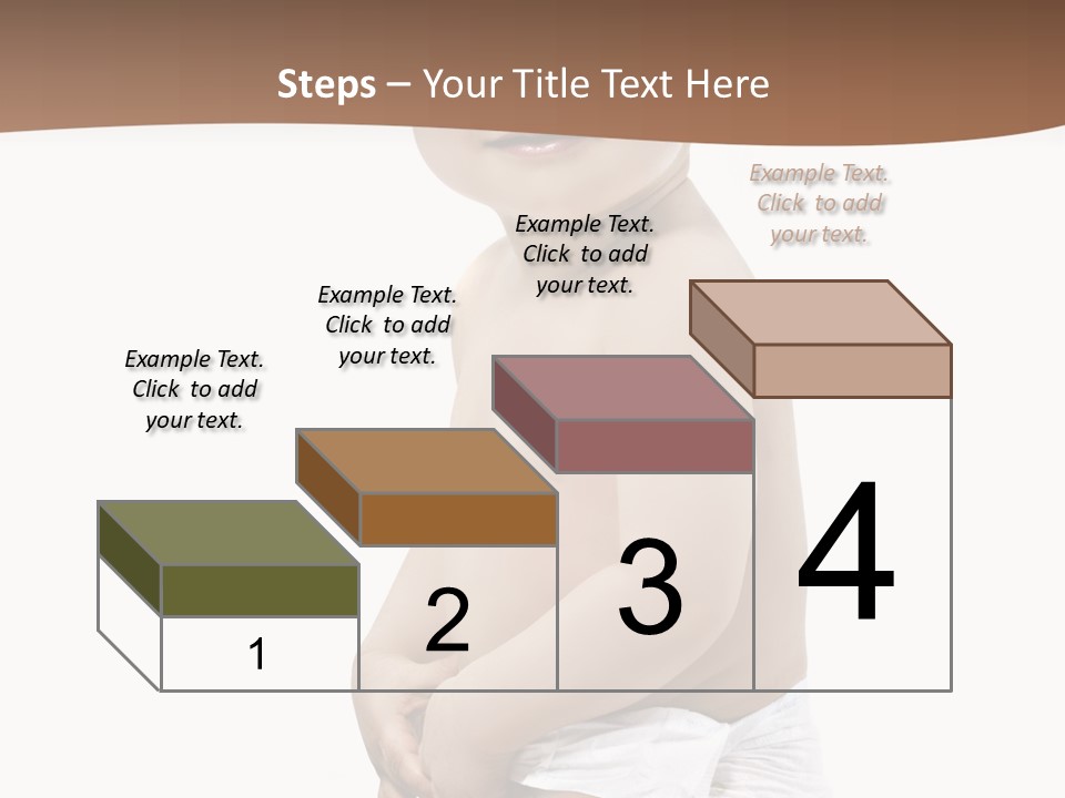 Augen Junge Blond PowerPoint Template