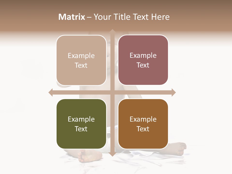 Blond Kind Kinderfoto PowerPoint Template