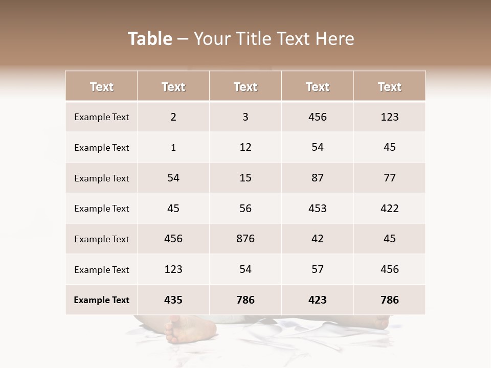 Blond Kind Kinderfoto PowerPoint Template