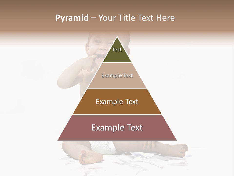 Blond Kind Kinderfoto PowerPoint Template