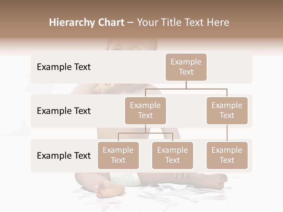 Blond Kind Kinderfoto PowerPoint Template