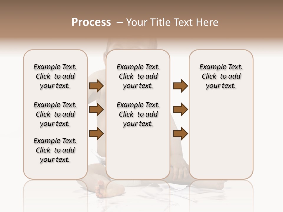 Blond Kind Kinderfoto PowerPoint Template
