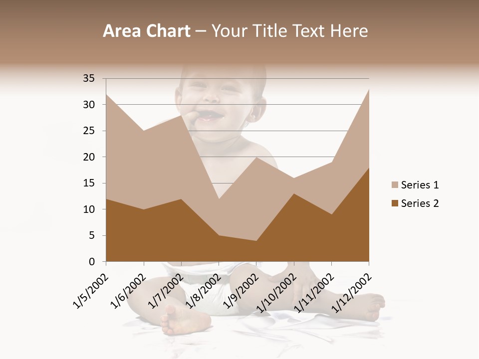 Blond Kind Kinderfoto PowerPoint Template