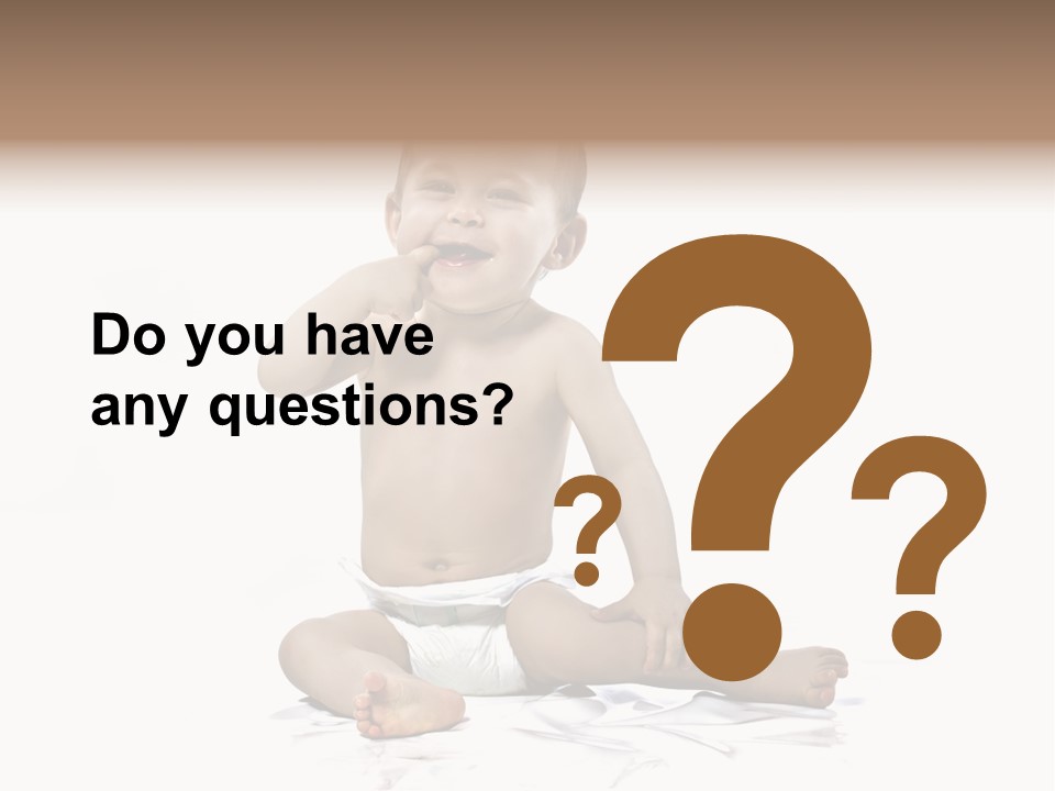 Blond Kind Kinderfoto PowerPoint Template