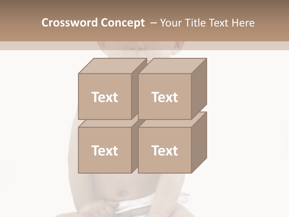 Kinderfoto Kleinkinder Kind PowerPoint Template