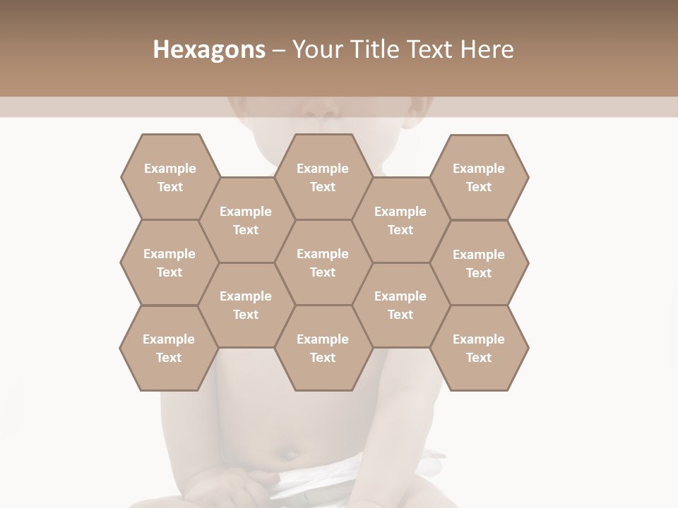 Kinderfoto Kleinkinder Kind PowerPoint Template