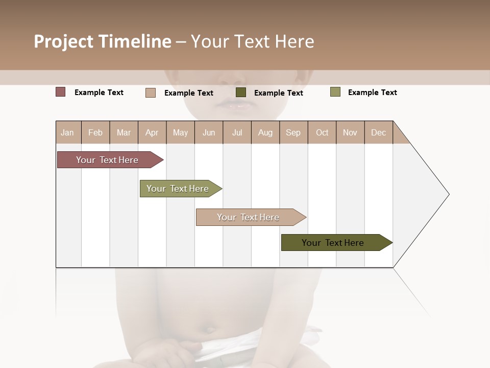 Kinderfoto Kleinkinder Kind PowerPoint Template