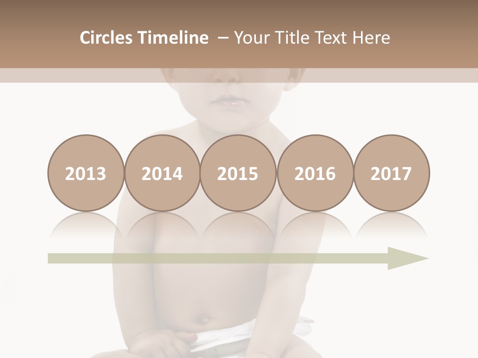 Kinderfoto Kleinkinder Kind PowerPoint Template