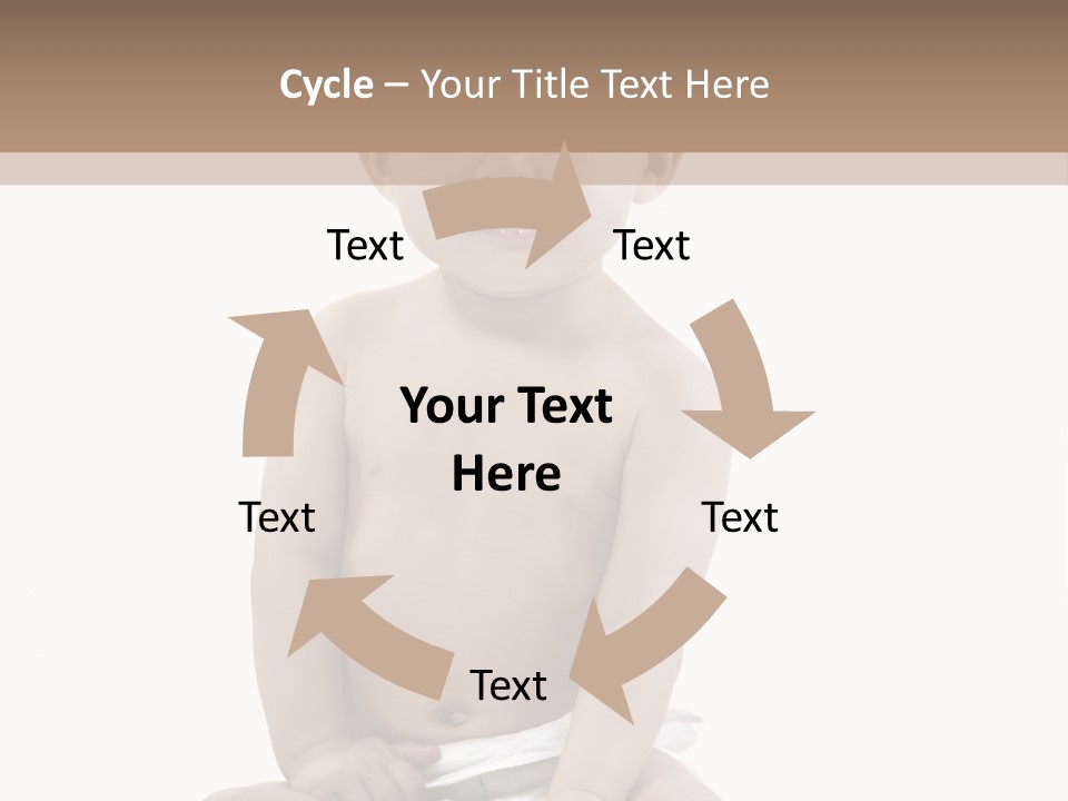 Kinderfoto Kleinkinder Kind PowerPoint Template