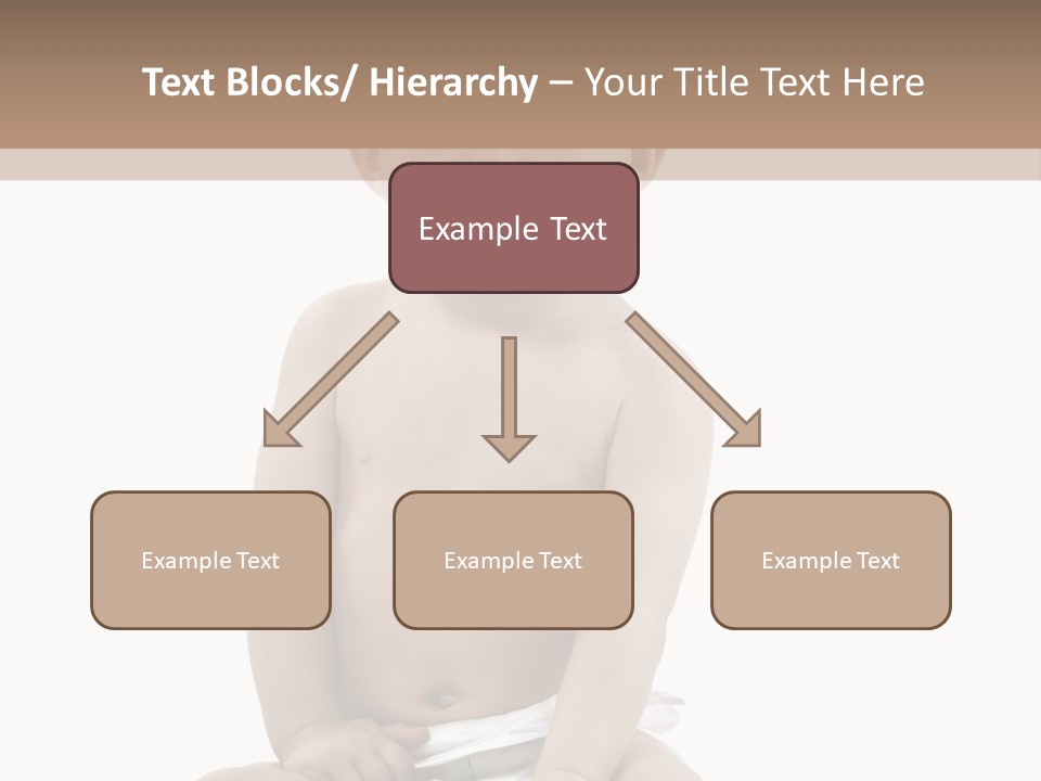 Kinderfoto Kleinkinder Kind PowerPoint Template