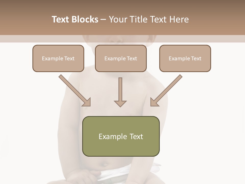 Kinderfoto Kleinkinder Kind PowerPoint Template