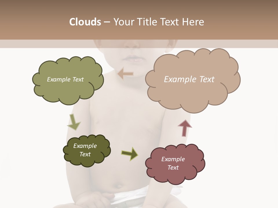 Kinderfoto Kleinkinder Kind PowerPoint Template