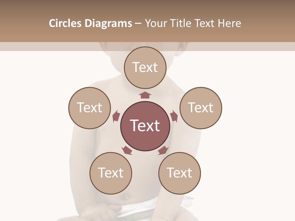 Kinderfoto Kleinkinder Kind PowerPoint Template