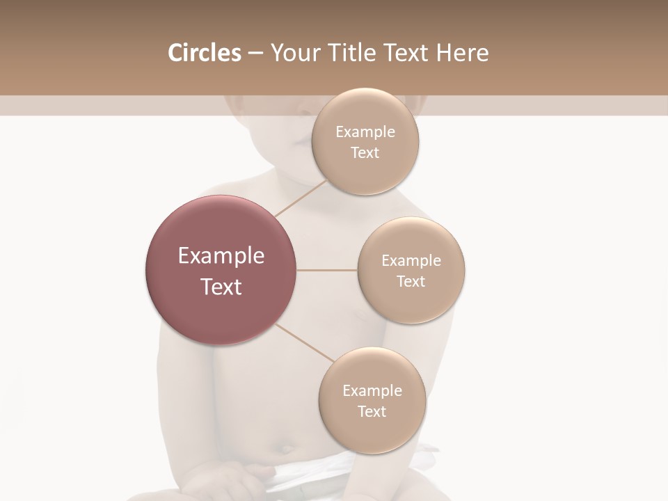 Kinderfoto Kleinkinder Kind PowerPoint Template