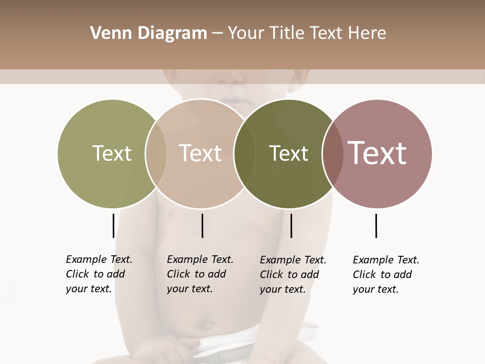 Kinderfoto Kleinkinder Kind PowerPoint Template