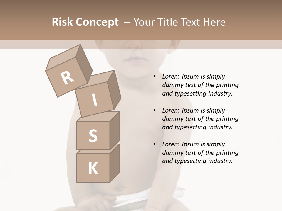 Kinderfoto Kleinkinder Kind PowerPoint Template