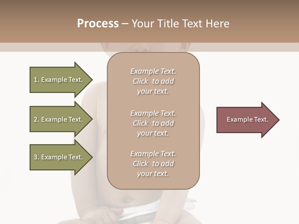 Kinderfoto Kleinkinder Kind PowerPoint Template