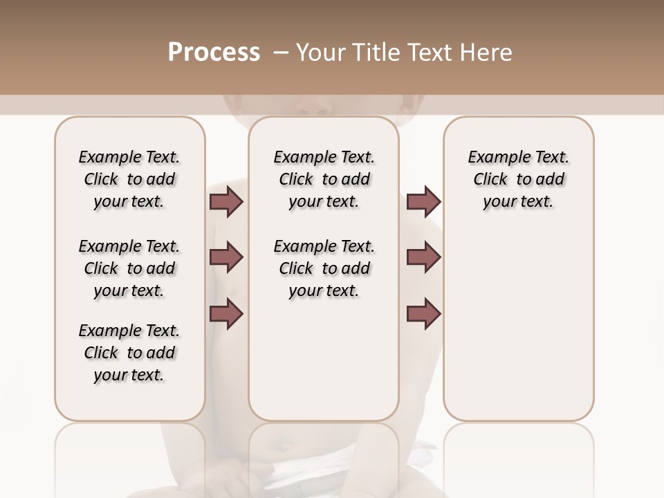 Kinderfoto Kleinkinder Kind PowerPoint Template