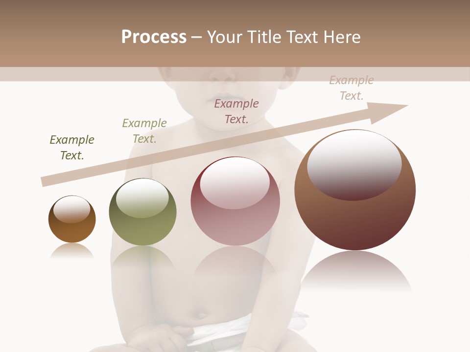 Kinderfoto Kleinkinder Kind PowerPoint Template