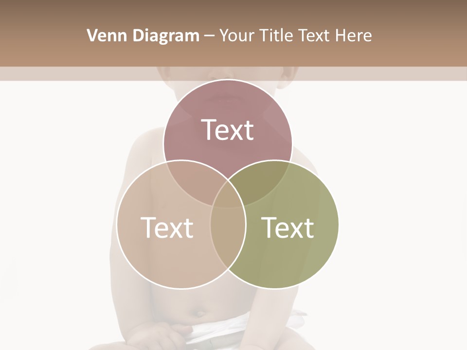 Kinderfoto Kleinkinder Kind PowerPoint Template