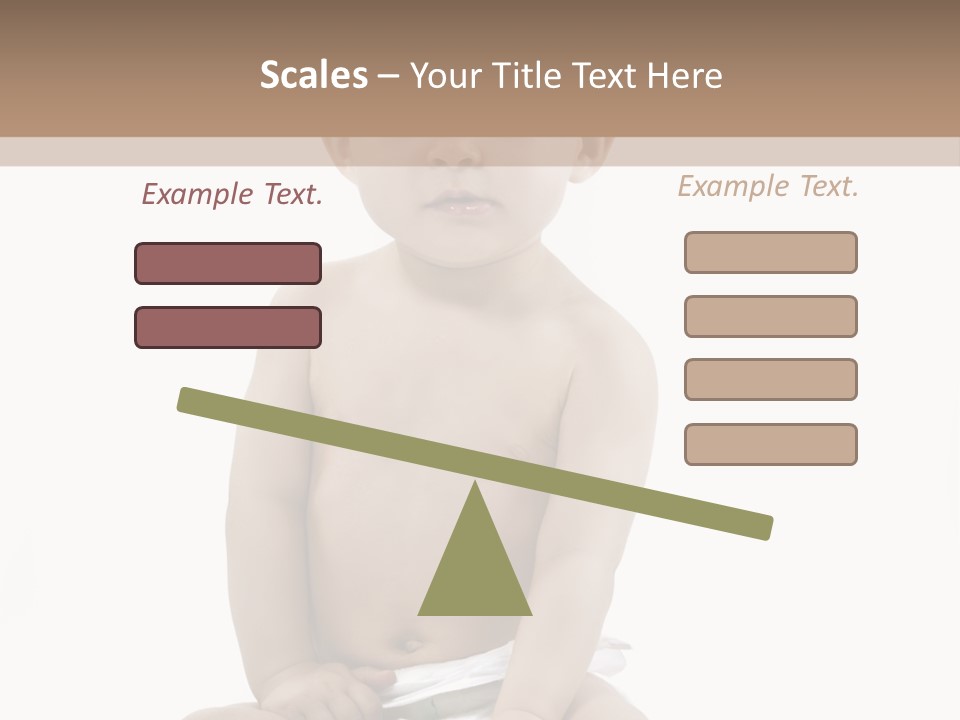 Kinderfoto Kleinkinder Kind PowerPoint Template