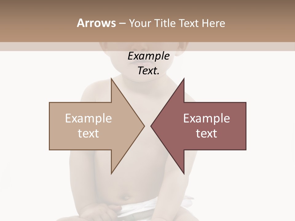 Kinderfoto Kleinkinder Kind PowerPoint Template