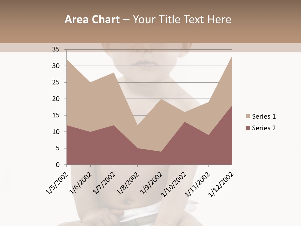 Kinderfoto Kleinkinder Kind PowerPoint Template