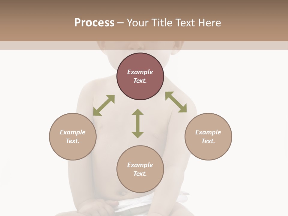 Kinderfoto Kleinkinder Kind PowerPoint Template