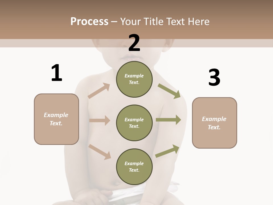 Kinderfoto Kleinkinder Kind PowerPoint Template