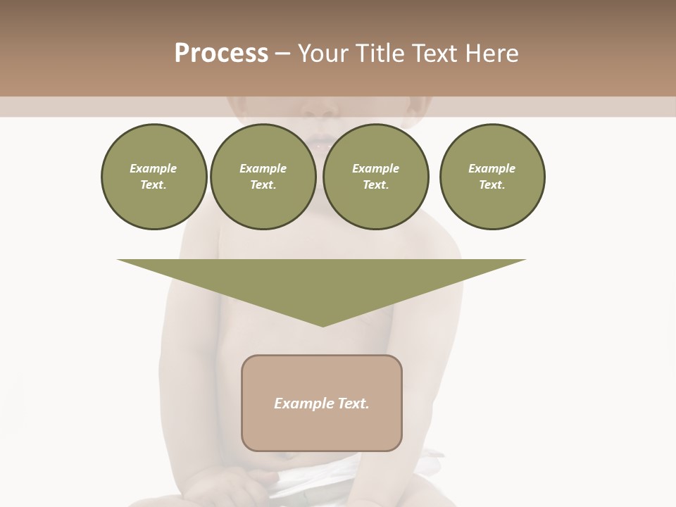 Kinderfoto Kleinkinder Kind PowerPoint Template