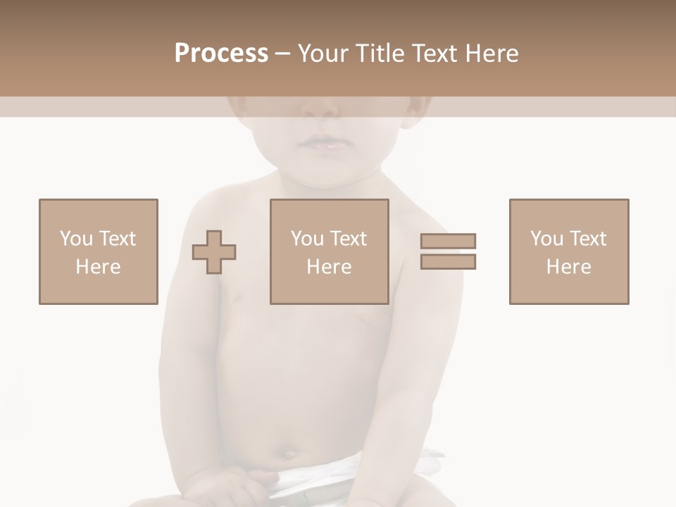 Kinderfoto Kleinkinder Kind PowerPoint Template