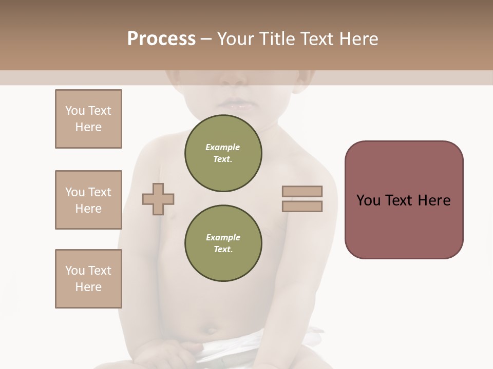 Kinderfoto Kleinkinder Kind PowerPoint Template