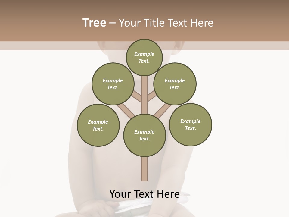 Kinderfoto Kleinkinder Kind PowerPoint Template