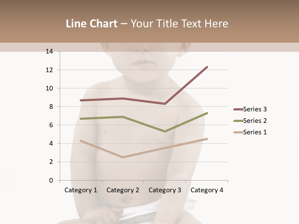 Kinderfoto Kleinkinder Kind PowerPoint Template