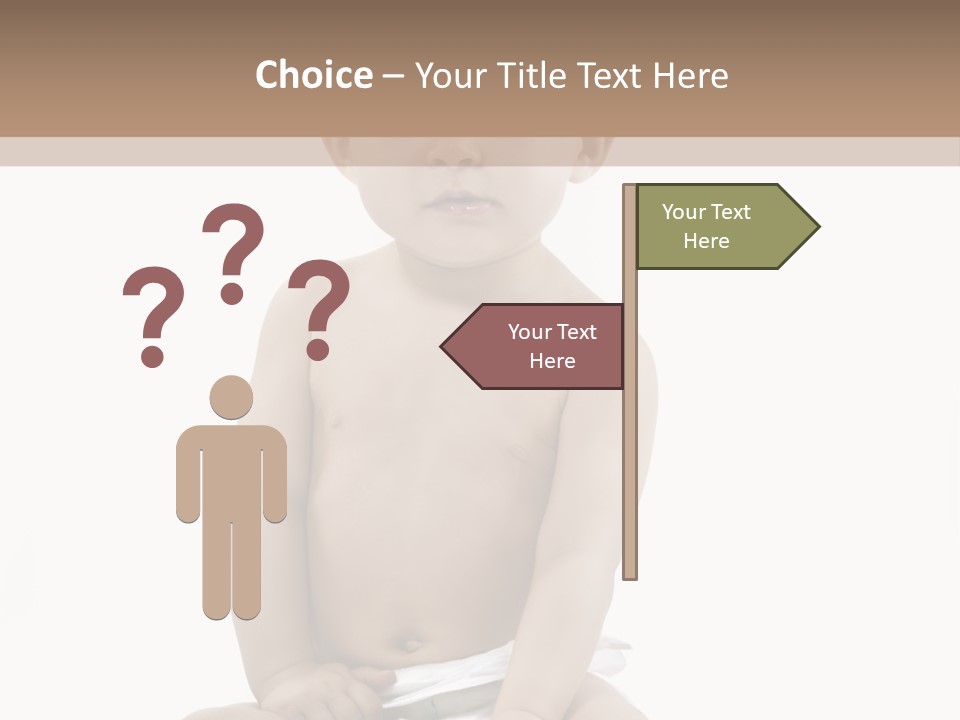 Kinderfoto Kleinkinder Kind PowerPoint Template