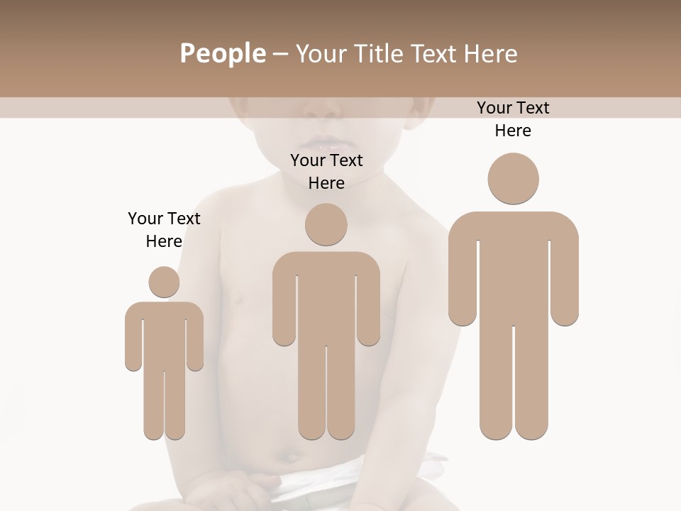 Kinderfoto Kleinkinder Kind PowerPoint Template