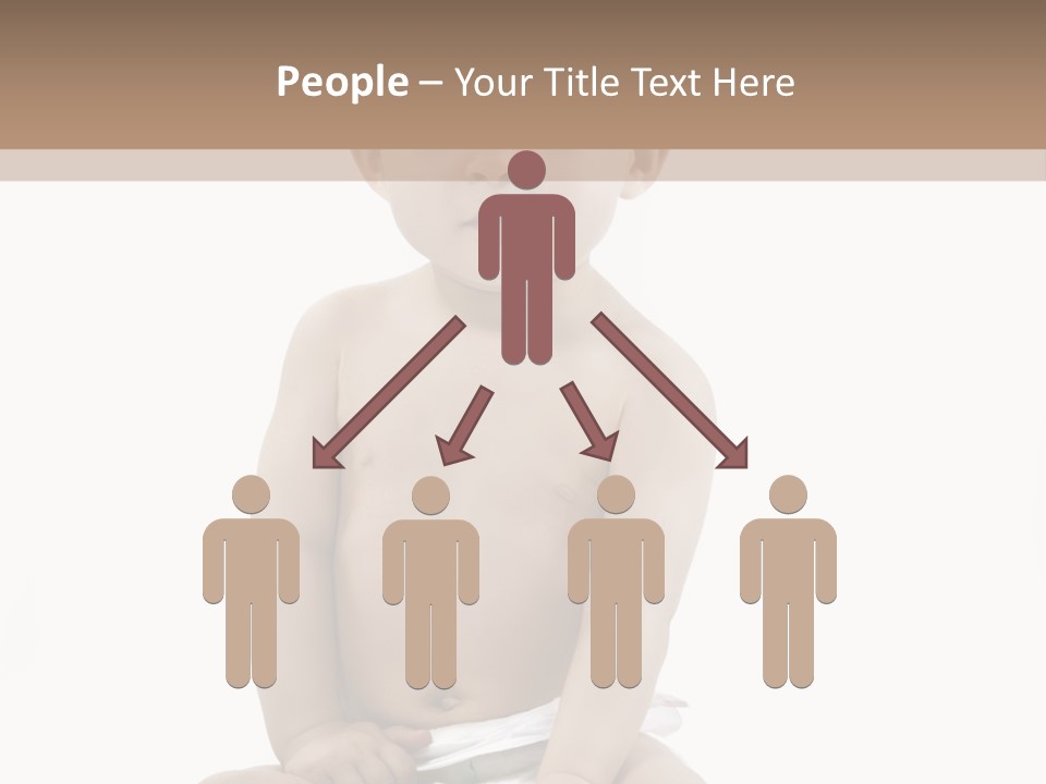 Kinderfoto Kleinkinder Kind PowerPoint Template