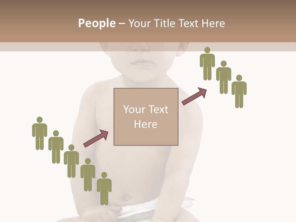 Kinderfoto Kleinkinder Kind PowerPoint Template