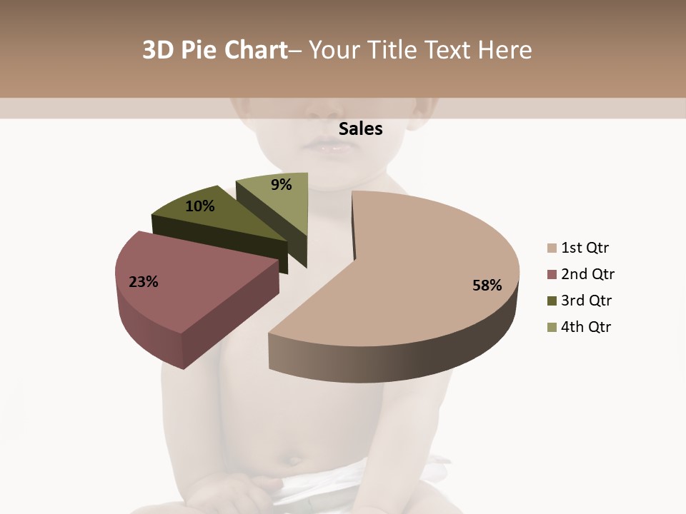 Kinderfoto Kleinkinder Kind PowerPoint Template