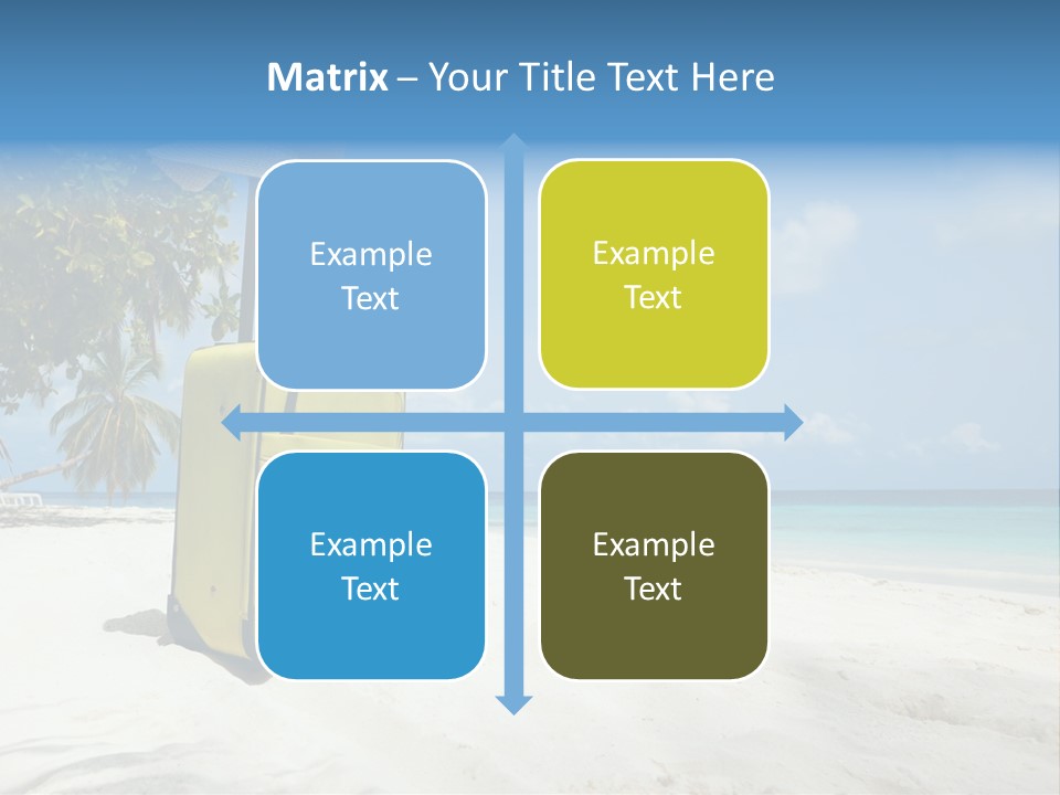 Straw Case Shade PowerPoint Template