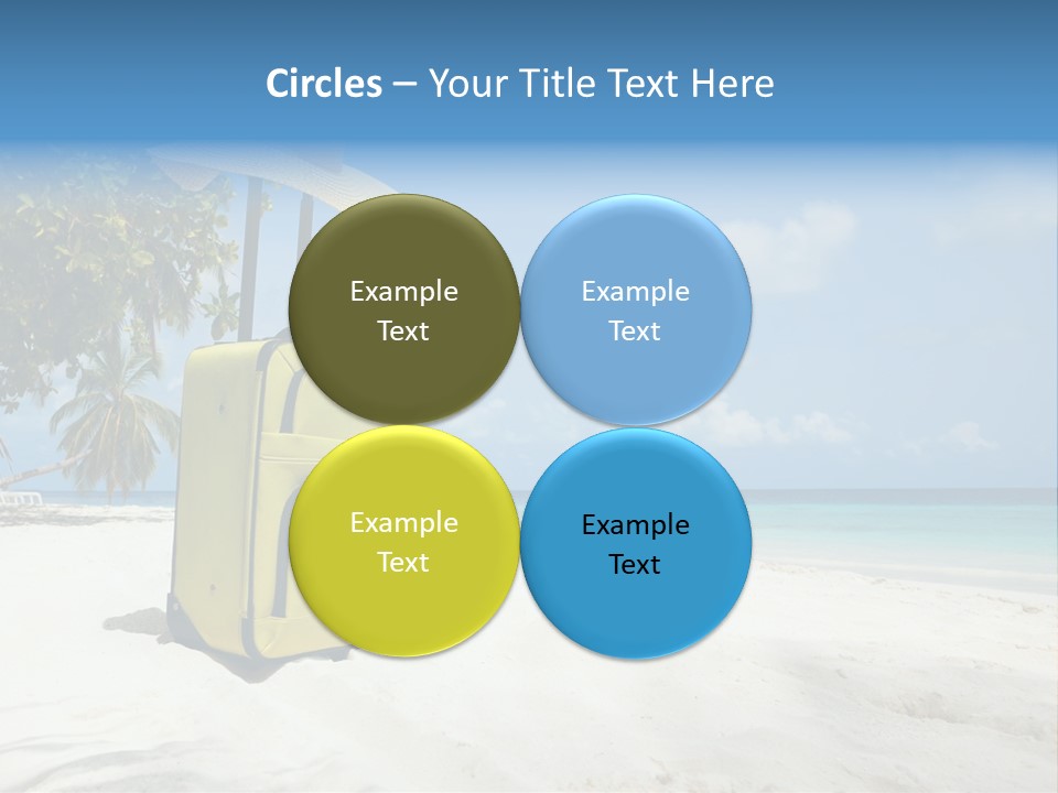 Straw Case Shade PowerPoint Template