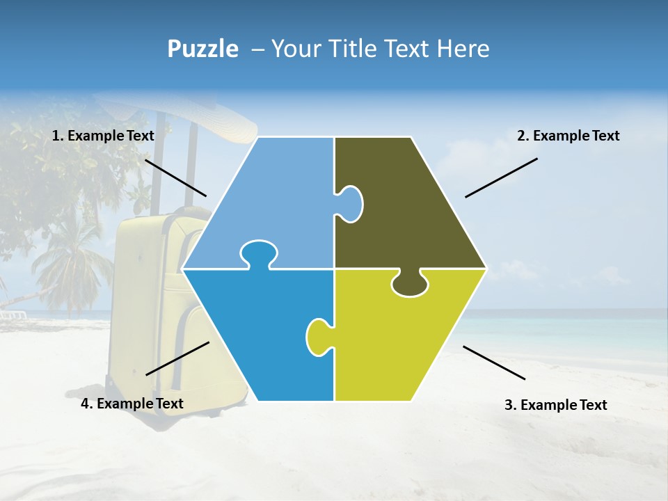 Straw Case Shade PowerPoint Template