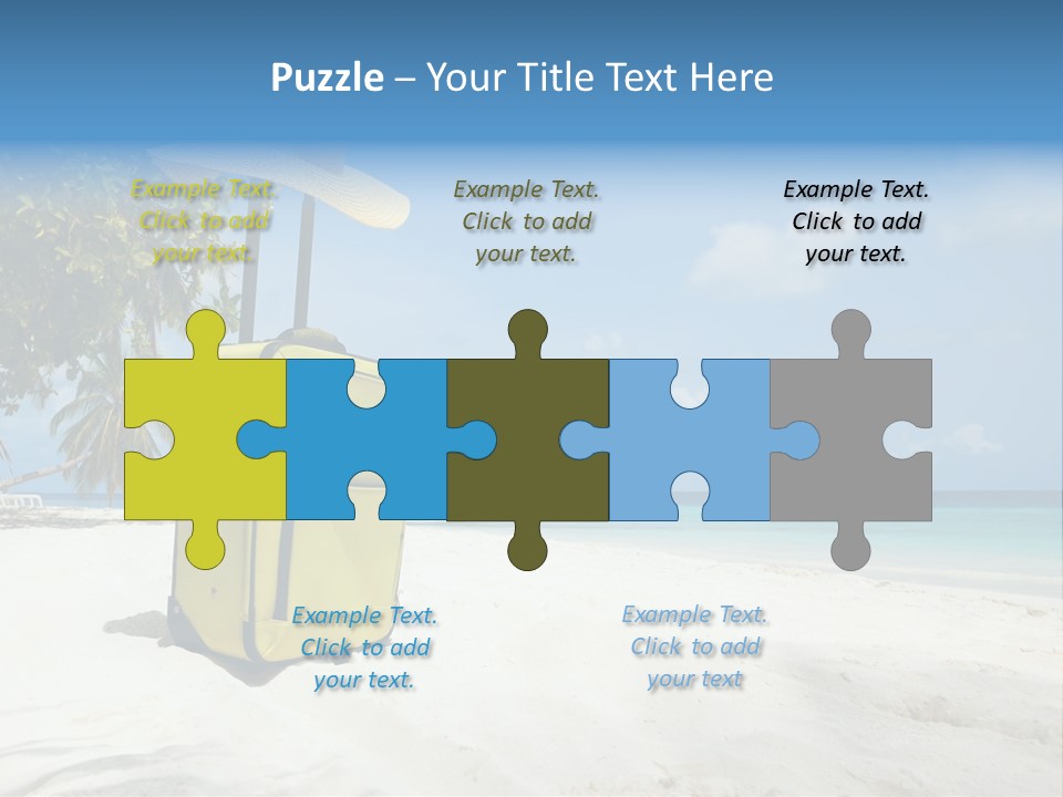 Straw Case Shade PowerPoint Template