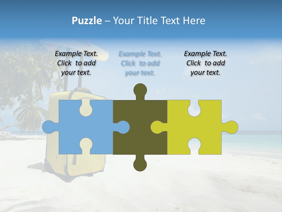 Straw Case Shade PowerPoint Template