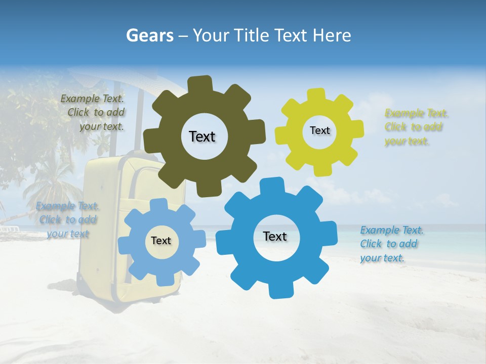 Straw Case Shade PowerPoint Template