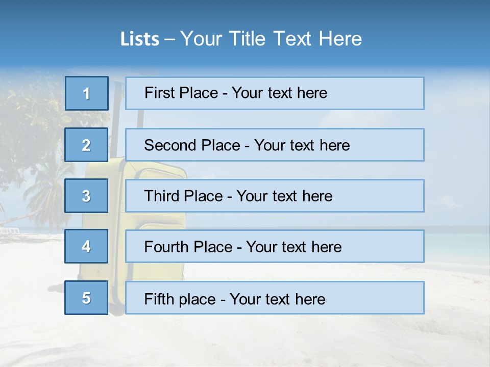 Straw Case Shade PowerPoint Template
