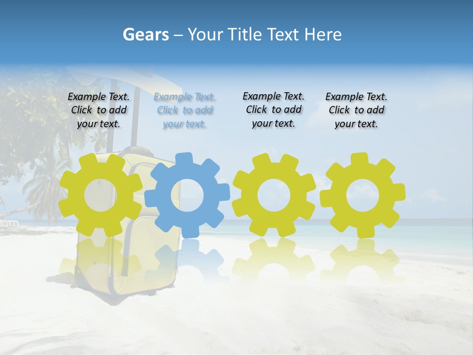 Straw Case Shade PowerPoint Template